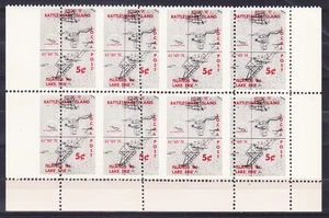 RT RATTLESNAKE ISLAND 01 (3) DEFINITIVE ERROR MISPERFOATED BLOCK - Bild 1 von 1