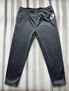 NUEVO CON ETIQUETAS Pantalones de Baloncesto And1 Tech Fleece Para Hombres Calce Ajustado Ébano Gris Jaspeado XL NUEVO - Imagen 1 de 7