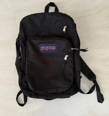 GUC ~ Mochila JanSport ~ Negra ~ Unisex Leer Descripción Foto 1 de 4