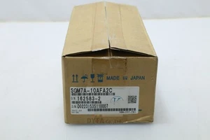 Yaskawa Original Neu im Karton SGM7A-10AFA2C Schlüssel bearbeitet 1kW AC Servomotor TÜV-I-4086 = 9R27 - Bild 1 von 19
