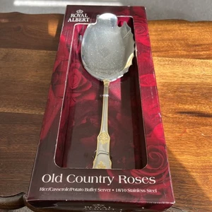 Royal Albert old country roses rice/casserole buffet server Brand New NIB - Picture 1 of 6