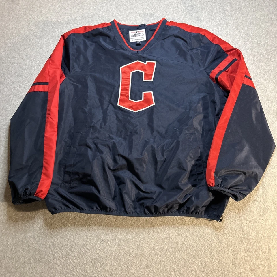 G-III MLB Cleveland Guardians Pullover Jacket - Mens Size XL - Image 1 of 4