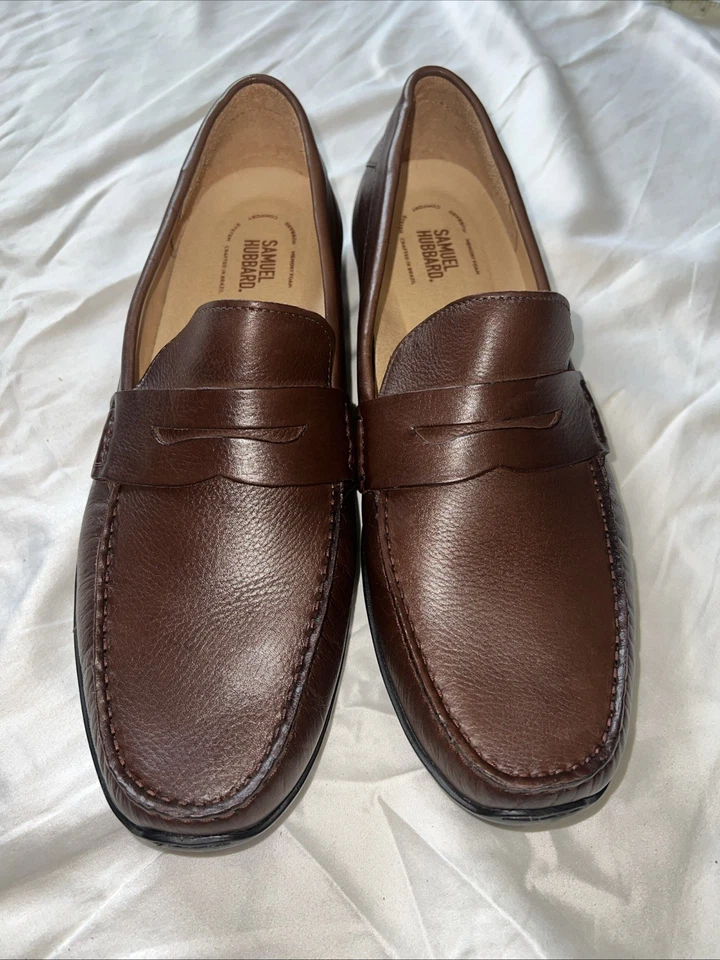 Samuel Hubbard Mens Free Spirit for Him Driver Loafer US 13  Leather - Image 1 of 4