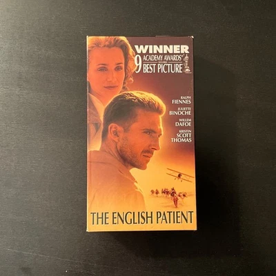 The English Patient VHS Movie 9 Academy Awards Best Picture Fiennes - Image 1 of 2