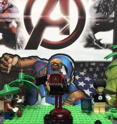 Lego Marvel Super Heroes Mini Figure Collection Series Star Lord Sh0474 / 2018 - Image 1 of 4