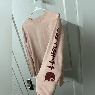 Carhartt Pink Long Sleeve Tee - Image 1 of 4