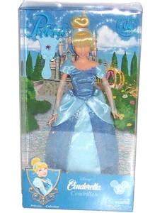 Disney Muñeca Cenicienta Princesa Colección Parques Temáticos Vestido Azul Nuevo - Imagen 1 de 2