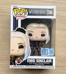 Funko Pop Wednesday Enid Sinclair NYCC #1586 + Free Protector - Picture 1 of 6