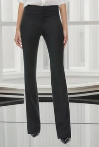 350 $ Alice + Olivia Made in USA Damenhose 2 28 x 34" Bootcut niedriger Bund Schlag gebraucht, in einwandfreiem Zustand - Bild 1 von 14
