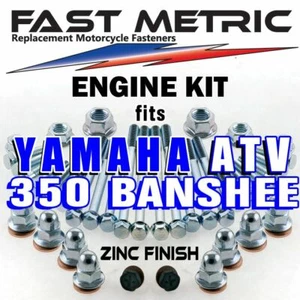 Kit de pernos de reconstrucción de motor Yamaha 350 Banshee ATV | Sujetadores ZINC estilo FÁBRICA - Imagen 1 de 12