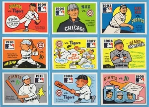 1971 Fleer Laughlin World Series Cards Complete Set NM Amazing set! Sweet Price! - Picture 1 of 9