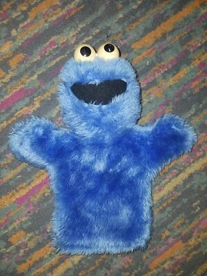 Juguete de colección Applause Cookie Monstruo marioneta de mano calle sésamo personaje años 80 Foto 1 de 4