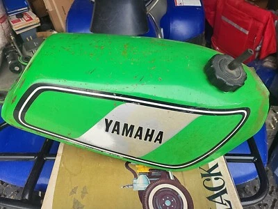 Vintage 1978 Yamaha DT125 DT 125 Dirt Bike Motorcycle Gas Tank - Image 1 of 4