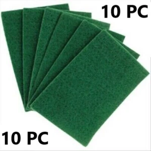 10 almohadillas abrasivas de arena gruesa Goliat verde 6"" x 9"" - Imagen 1 de 2