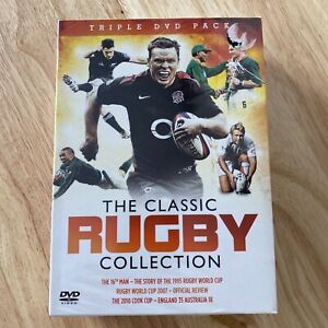 Rugby Union DVD Box Set, New & Sealed, 16th Man, 2007 World Cup, 2010 Cook Cup