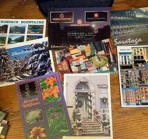 8 Postkarten "Upstate NY", NEU Troy, Saratoga, Adirondack Mts, Schenectady - Bild 1 von 3