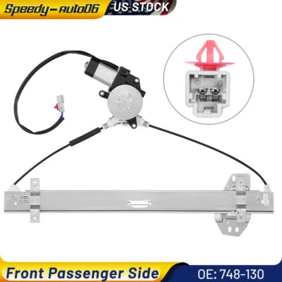 For 2003-2008 Honda Pilot Front Passenger Side Power Window Regulator with Motor - Image 1 of 4