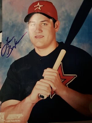 Фотография с автографом Лэнса Беркмана из Astros 8x10 PSA/DNA AK25138 - Изображение 1 из 2