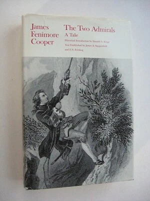 THE TWO ADMIRALS James Fenimore Cooper HC/DJ 1990 Naval Novel England/ France Y1 - Image 1 of 4