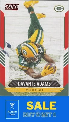 2021 Score #140 Davante Adams - Image 1 of 2