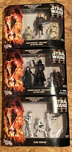 Sets Star Wars EPISODE III Commemorative DVD 3 Figure Set ANAKIN Troopers Vader - Picture 1 of 4