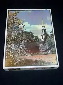 Vintage Built-Rite - SPRING SKIES #1103 Picture Puzzle Interlocking 1000+ Pieces - Picture 1 of 3