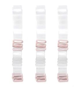 Clear Bra Straps Invisible Bra Transparent Straps Adjustable Shoulder Strap R... - Picture 1 of 4