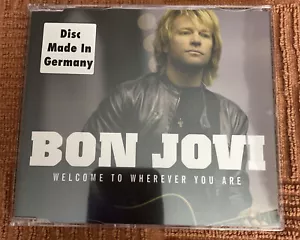 Bon Jovi Welcome To Wherever You Are CD German Single - Picture 1 of 2