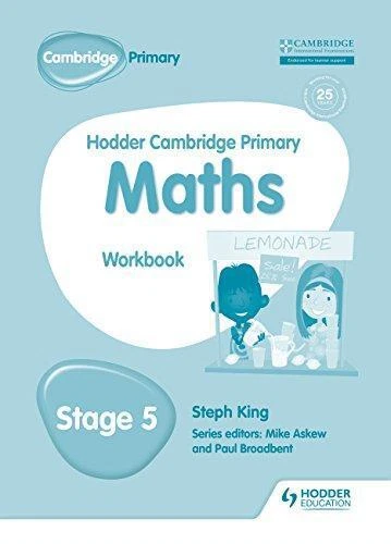 Hodder Cambridge Primary Maths Workbook 5 (Hodder Cambridge Primary Science) - Image 1 of 1