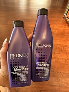Duo Redken Color Extend Blondage Shampoo, 10.1oz And Conditioner 8.5oz - Picture 1 of 1