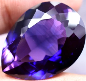 Natural 44.55 Ct Boysenberry Sapphire GGL Certified fabulous Loose Gemstone - Imagen 1 de 18