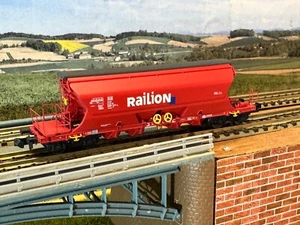 Modellbahn Union Tanoos Selbstentladewagen DB Cargo und Railion # Spur N 1:160 - Bild 1 von 27