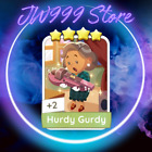 Autocollant Monopoly Go 4 étoiles  ️Set17-Hurdy Gurdy  Livraison rapide  lire la description❗