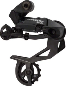 Deragliatore Posteriore SRAM X3 - Gabbia Lunga 789 Velocità Nero - Foto 1 di 1
