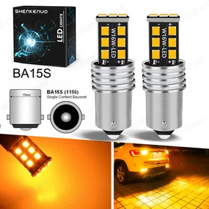 1156 7506 LED Bulbs Amber Yellow Turn Signal Light for Toyota 4Runner 2006-2013 - Picture 1 of 10