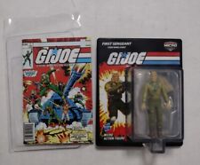 Worlds Smallest Micro Figures & and Comics GI JOE First Sergeant code name Duke