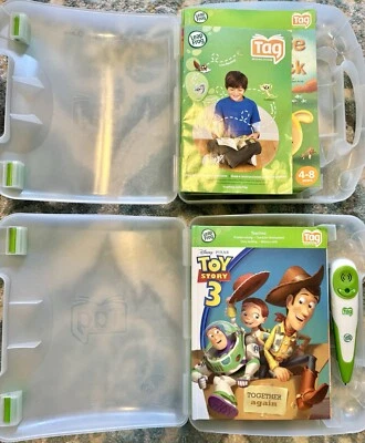 Leap Frog Tag Reader & Case Lot - Leap Frog Hardback Books Disney Dr Suess Tag - Image 1 of 3