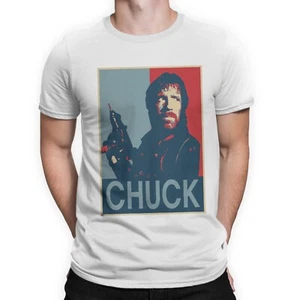 Chuck Norris T-Shirt Martial Artist Actor Film Movie Funny Gift T Shirt Tee - Imagen 1 de 2