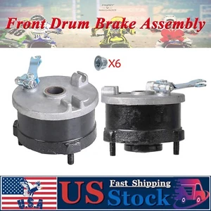 Front Drum Brake Assembly For 110cc 125cc 150cc ATV Quad Buggy 4 Wheeler Go Kart - Picture 1 of 13
