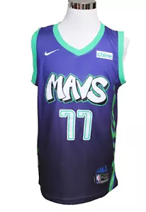 Luka Doncic Dallas Mavericks Nike City Edition Swingman Jersey Chime Mens 50 XL - Picture 1 of 5
