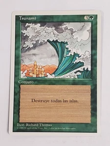 MTG Tsunami (Spanish 4th Edition (WB)/Green/U) - BGM - Picture 1 of 2
