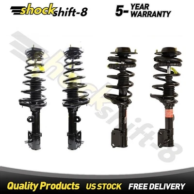 Conjunto de puntal delantero trasero y muelle helicoidal para Kia Sportage 2,7 L 2005 2007 09 10 Foto 1 de 4