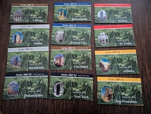 2003 BEP $2 Star Note District Set All Low Serial Numbers - Picture 1 of 1