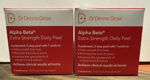 DR DENNIS GROSS Alpha Beta Extra Strength Daily Peel 2 Boxen 6er Behandlung - Bild 1 von 5