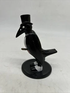 Vintage 4.5” OLD CROW BOURBON WHISKEY FIGURINE plastic - Picture 1 of 5