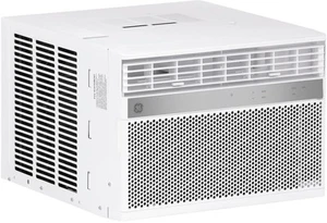 GE - 450 Sq. Ft. 10100 BTU Smart Window Air Conditioner - White - Picture 1 of 6