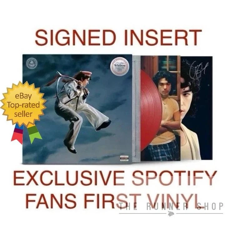 ✅SHIPS NOW✅ CONAN GRAY WISHBONE SIGNED CRANBERRY RED EDITION LP - Image 1 of 1