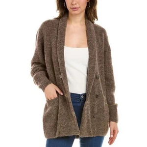 Cárdigan Suéter Nation Ltd Tennessee Talla S Bebé Mezcla Lana Alpaca Marrón - Imagen 1 de 13