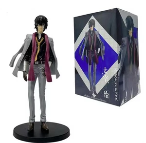 24cm Japanese Anime Dazai Osamu Figurine Bungo Stray Dogs Action Figures PVC - Picture 1 of 4