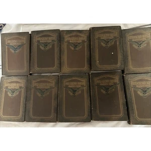 Rare Vintage 1919 Four Minute Essays by Dr Frank Crane Book Set Vol 1-10 - Picture 1 of 15